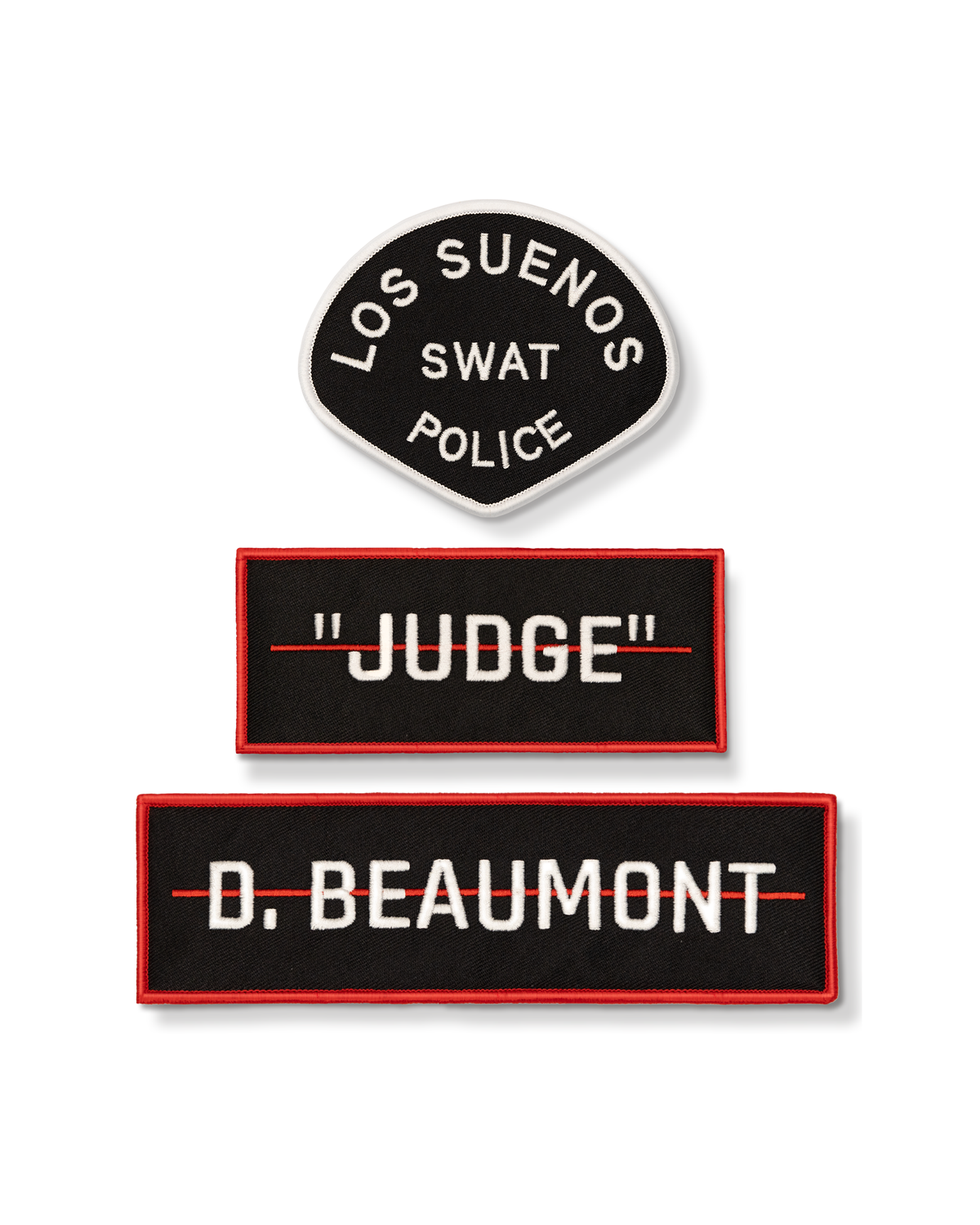 Lspd Patch Ranks LSPD Embroidered Velcro Patch – Ready or Not Shop
